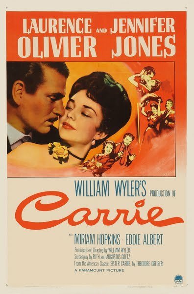 Обложка (Постер) Сестра Кэрри / Carrie (1952) SATRip Обложка (Постер) Сестра Кэрри / Carrie (1952) SATRip