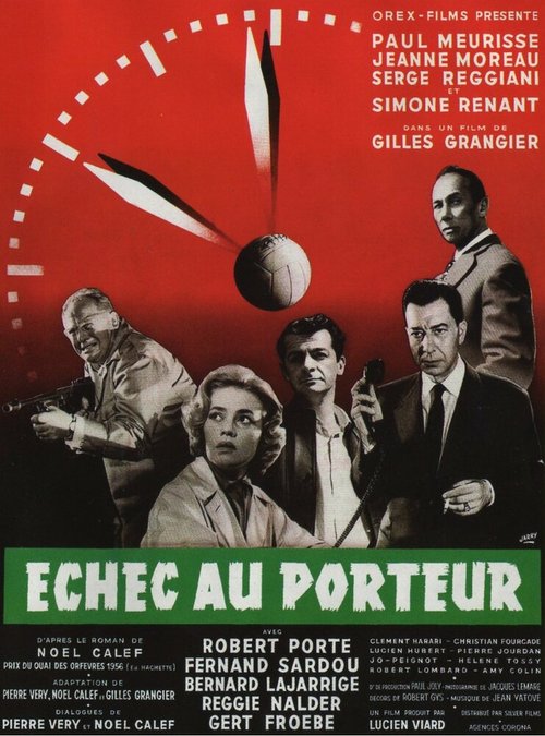 Обложка (Постер) Шах носильщику / Échec au porteur (1958) SATRip Обложка (Постер) Шах носильщику / Échec au porteur (1958) SATRip