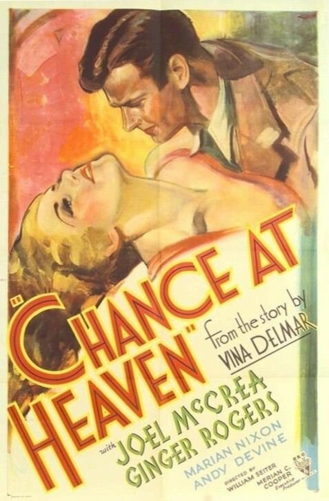 Обложка (Постер) Шанс на небесах / Chance at Heaven (1933) SATRip