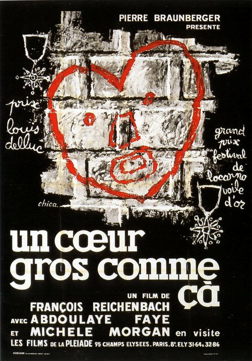 Обложка (Постер) Щедрое сердце / Un coeur gros comme ça (1961) SATRip