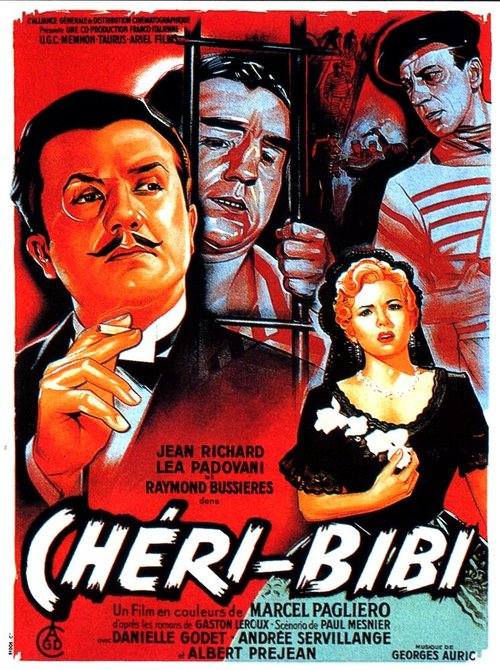 Обложка (Постер) Шери-Биби / Chéri-Bibi (1955) SATRip Обложка (Постер) Шери-Биби / Chéri-Bibi (1955) SATRip