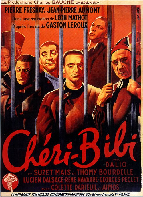 Обложка (Постер) Шери-Биби / Chéri-Bibi (1937) SATRip