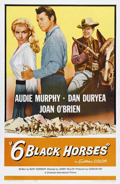 Обложка (Постер) Шесть черных скакунов / Six Black Horses (1962) SATRip Обложка (Постер) Шесть черных скакунов / Six Black Horses (1962) SATRip