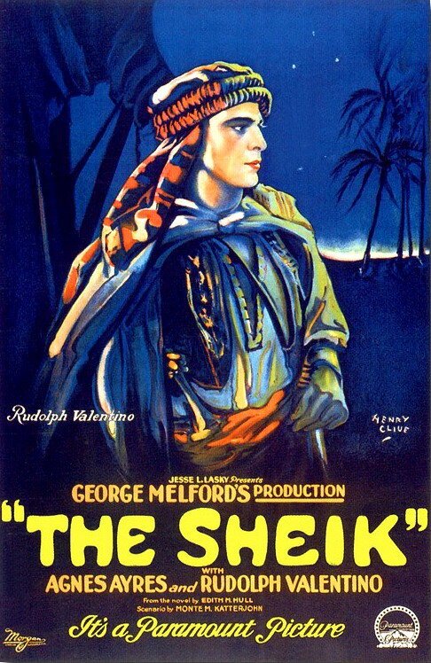 Обложка Шейх / The Sheik (1921) 