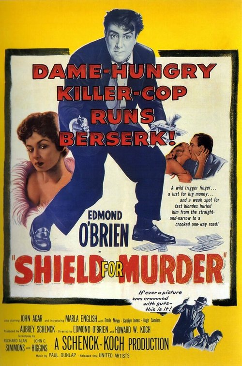 Обложка (Постер) Shield for Murder (1954) SATRip Обложка (Постер) Shield for Murder (1954) SATRip