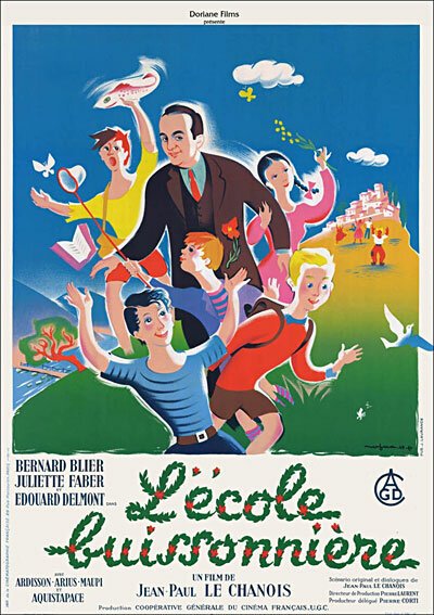 Обложка (Постер) Школа бездельников / L'école buissonnière (1949) SATRip