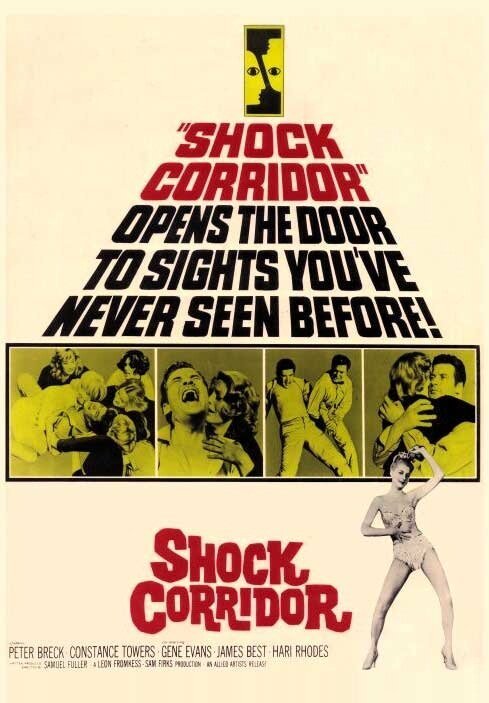 Обложка (Постер) Шоковый коридор / Shock Corridor (1963) SATRip Обложка (Постер) Шоковый коридор / Shock Corridor (1963) SATRip