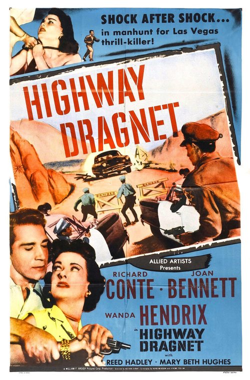 Обложка (Постер) Шоссе Драгнет / Highway Dragnet (1954) SATRip Обложка (Постер) Шоссе Драгнет / Highway Dragnet (1954) SATRip