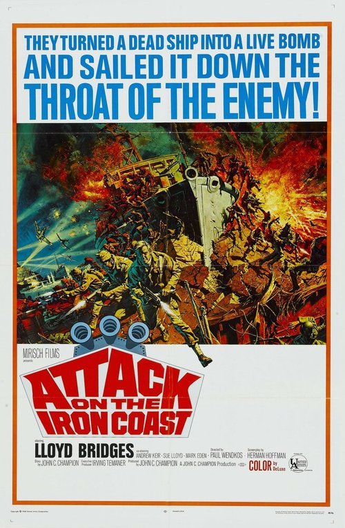 Обложка (Постер) Штурм железного побережья / Attack on the Iron Coast (1968) SATRip Обложка (Постер) Штурм железного побережья / Attack on the Iron Coast (1968) SATRip