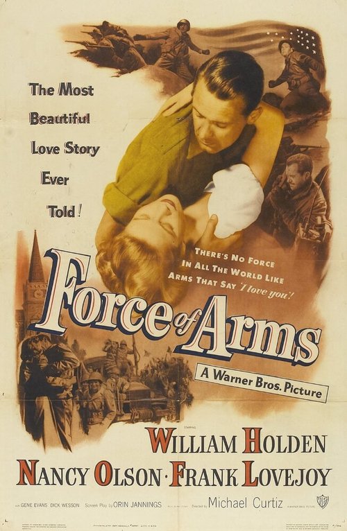 Обложка (Постер) Сила оружия / Force of Arms (1951) SATRip Обложка (Постер) Сила оружия / Force of Arms (1951) SATRip