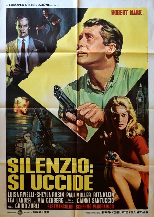 Обложка (Постер) Silenzio: Si uccide (1967) SATRip Обложка (Постер) Silenzio: Si uccide (1967) SATRip