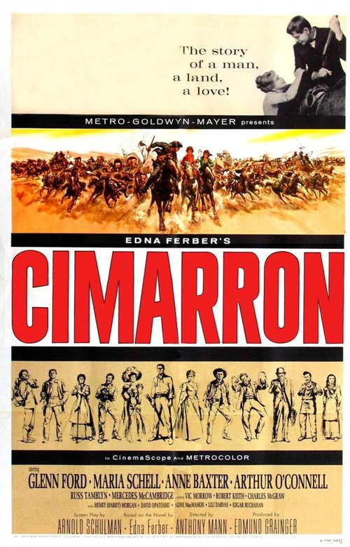 Обложка (Постер) Симаррон / Cimarron (1960) SATRip Обложка (Постер) Симаррон / Cimarron (1960) SATRip