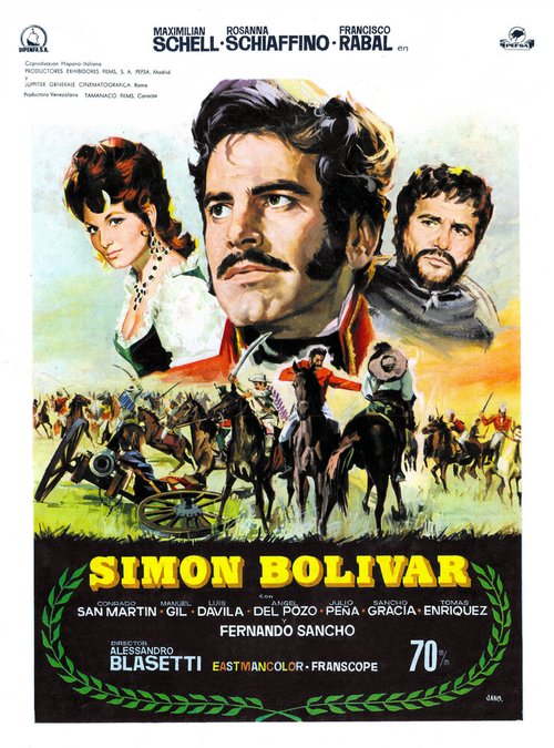 Обложка (Постер) Симон Боливар / Simón Bolívar (1969) SATRip Обложка (Постер) Симон Боливар / Simón Bolívar (1969) SATRip