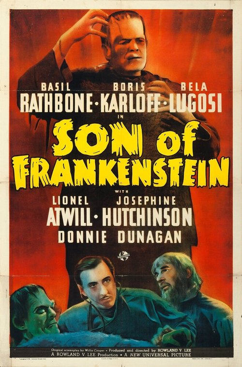Обложка (Постер) Сын Франкенштейна / Son of Frankenstein (1939) SATRip Обложка (Постер) Сын Франкенштейна / Son of Frankenstein (1939) SATRip