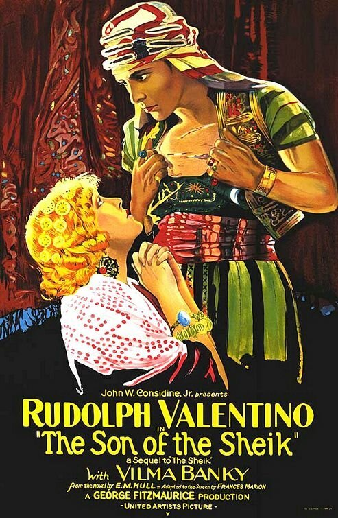 Обложка (Постер) Сын шейха / The Son of the Sheik (1926) SATRip