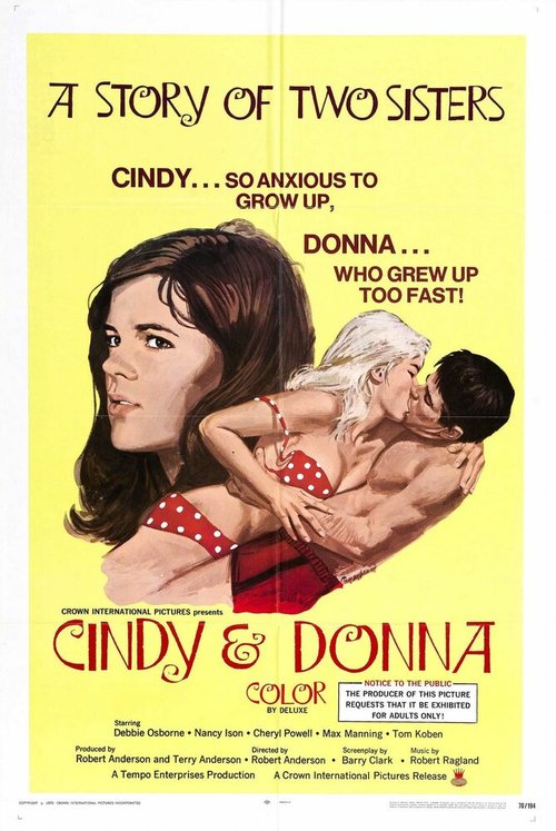 Обложка (Постер) Синди и Донна / Cindy and Donna (1970) SATRip