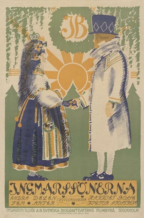 Обложка (Постер) Сыновья Ингмара / Ingmarssönerna (1918) SATRip