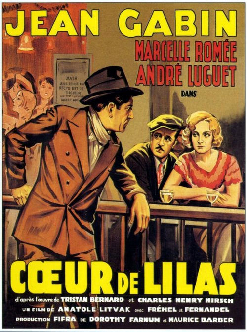 Обложка (Постер) Сиреневое сердце / Coeur de lilas (1932) SATRip