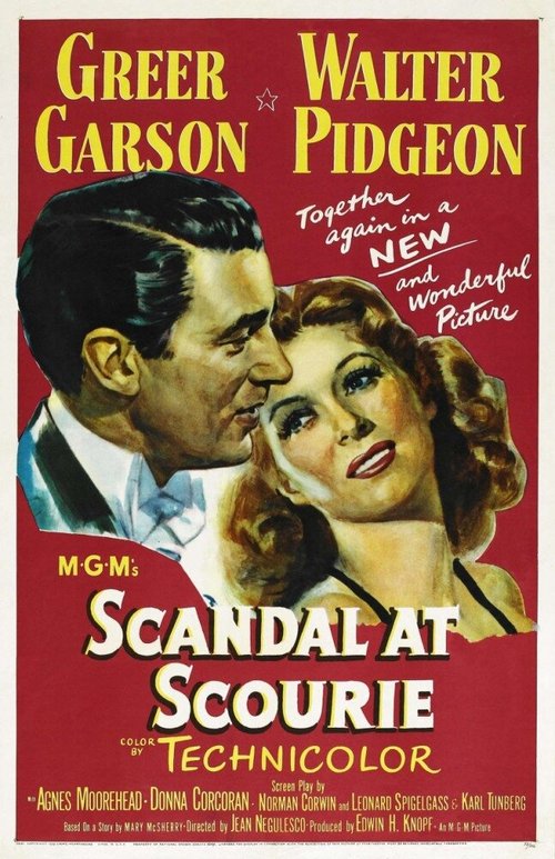 Обложка (Постер) Скандал на Скори / Scandal at Scourie (1953) SATRip