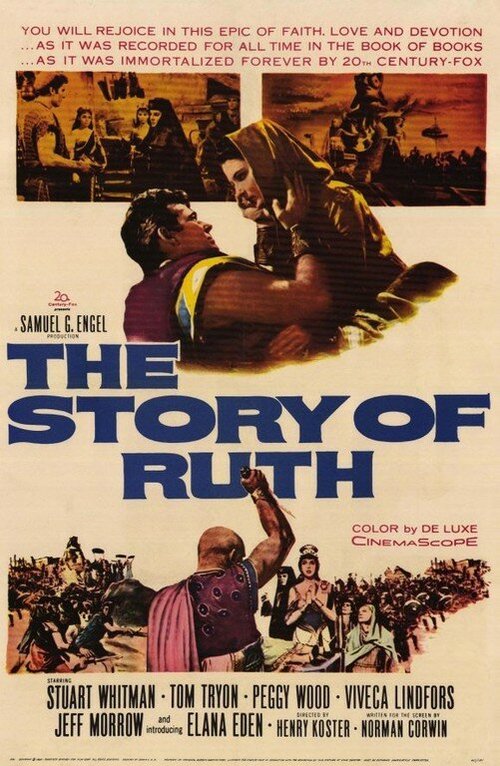 Обложка (Постер) Сказание о Руфи / The Story of Ruth (1960) SATRip Обложка (Постер) Сказание о Руфи / The Story of Ruth (1960) SATRip