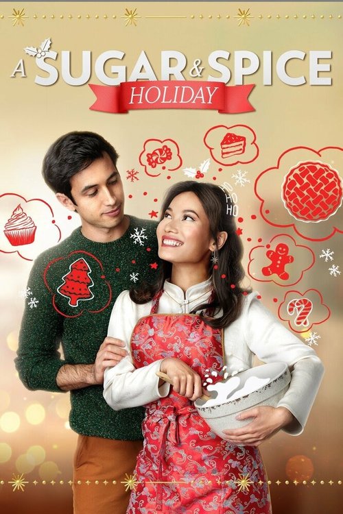 Обложка (Постер) Сладости и пряности на Рождество / A Sugar & Spice Holiday (2020) HDRip