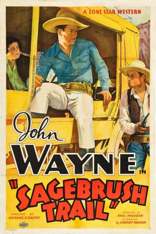 Обложка (Постер) След в полыни / Sagebrush Trail (1933) SATRip