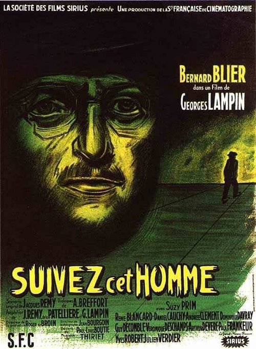 Обложка (Постер) Следуйте за этим человеком / Suivez cet homme (1953) SATRip Обложка (Постер) Следуйте за этим человеком / Suivez cet homme (1953) SATRip