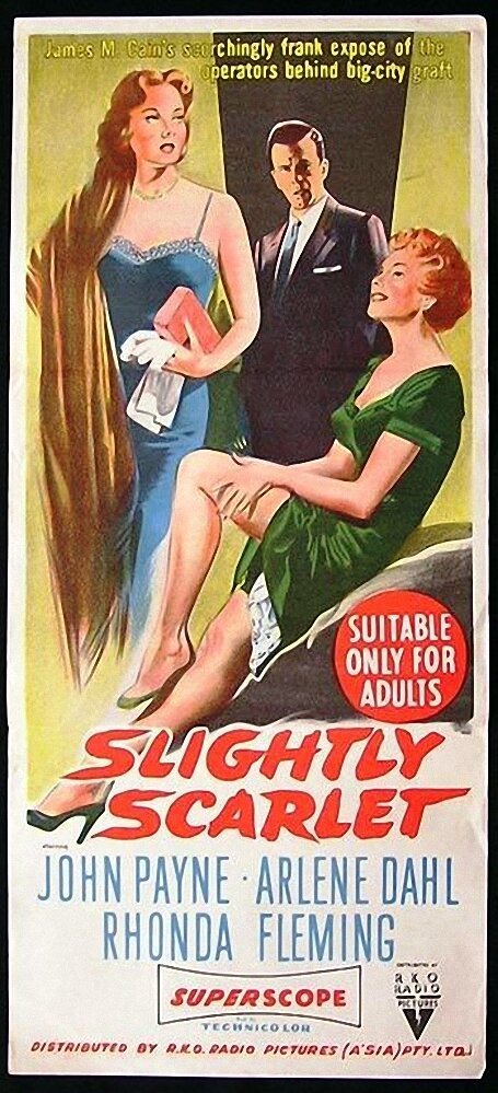 Обложка (Постер) Slightly Scarlet (1930) SATRip