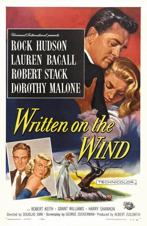 Обложка (Постер) Слова, написанные на ветру / Written on the Wind (1956) SATRip Обложка (Постер) Слова, написанные на ветру / Written on the Wind (1956) SATRip