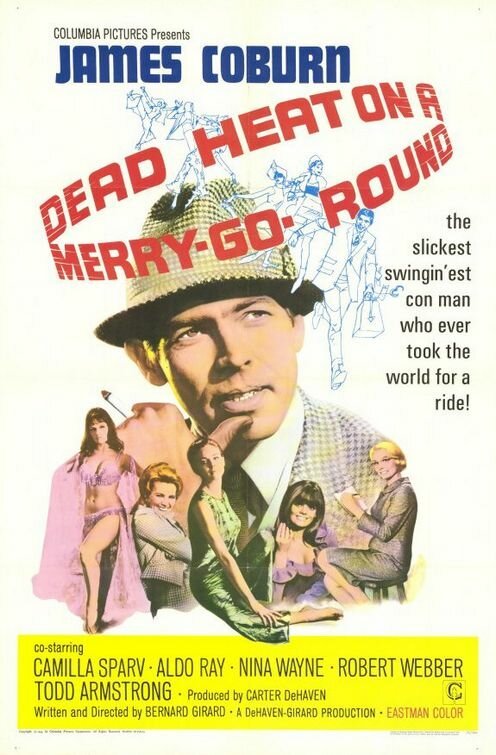 Обложка (Постер) Смертельный жар на карусели / Dead Heat on a Merry-Go-Round (1966) SATRip
