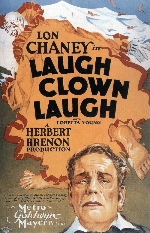 Обложка (Постер) Смейся, клоун, смейся / Laugh, Clown, Laugh (1928) SATRip