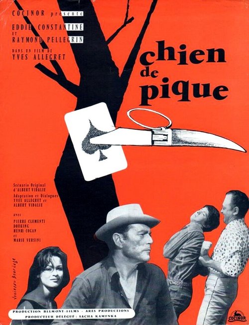Обложка (Постер) Собачий пикник / Chien de pique (1960) SATRip Обложка (Постер) Собачий пикник / Chien de pique (1960) SATRip