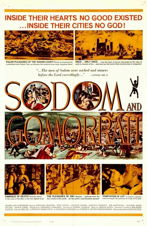 Обложка (Постер) Содом и Гоморра / Sodom and Gomorrah (1962) SATRip Обложка (Постер) Содом и Гоморра / Sodom and Gomorrah (1962) SATRip