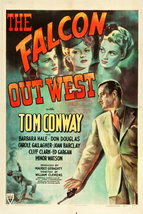 Обложка (Постер) Сокол Запада / The Falcon Out West (1944) SATRip Обложка (Постер) Сокол Запада / The Falcon Out West (1944) SATRip