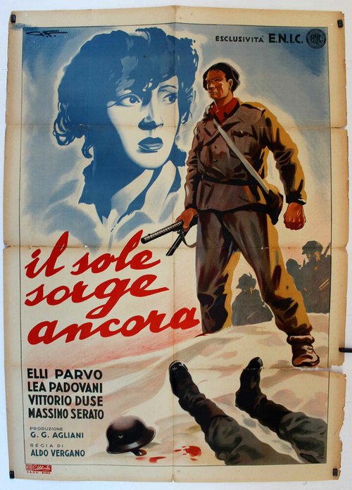 Обложка (Постер) Солнце ещё всходит / Il sole sorge ancora (1946) SATRip Обложка (Постер) Солнце ещё всходит / Il sole sorge ancora (1946) SATRip