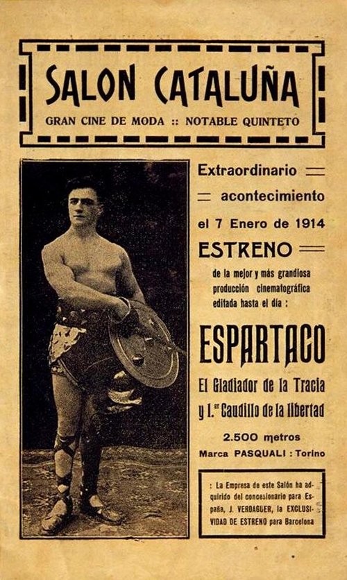 Обложка (Постер) Spartaco (1913) SATRip Обложка (Постер) Spartaco (1913) SATRip