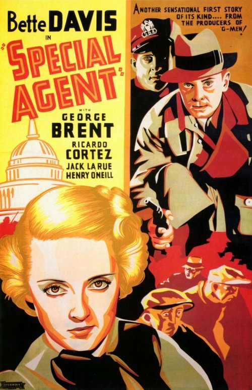 Обложка (Постер) Специальный агент / Special Agent (1935) SATRip