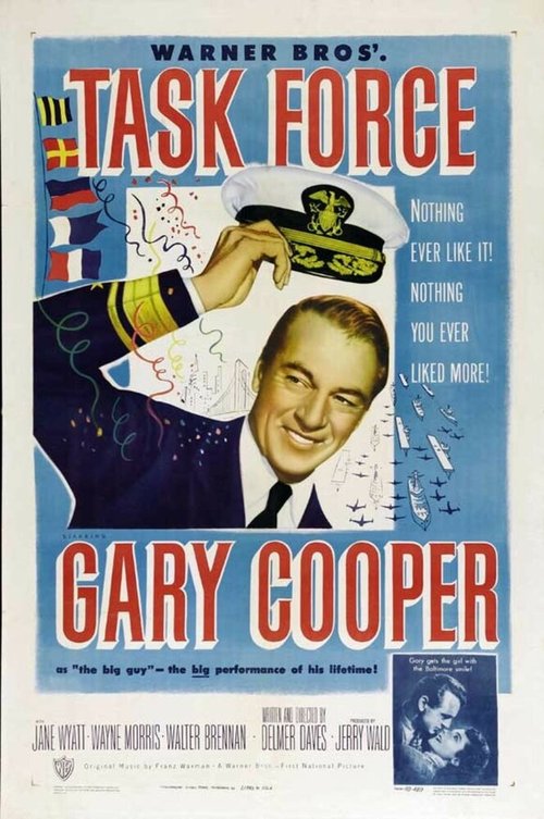 Обложка (Постер) Спецотряд / Task Force (1949) SATRip Обложка (Постер) Спецотряд / Task Force (1949) SATRip
