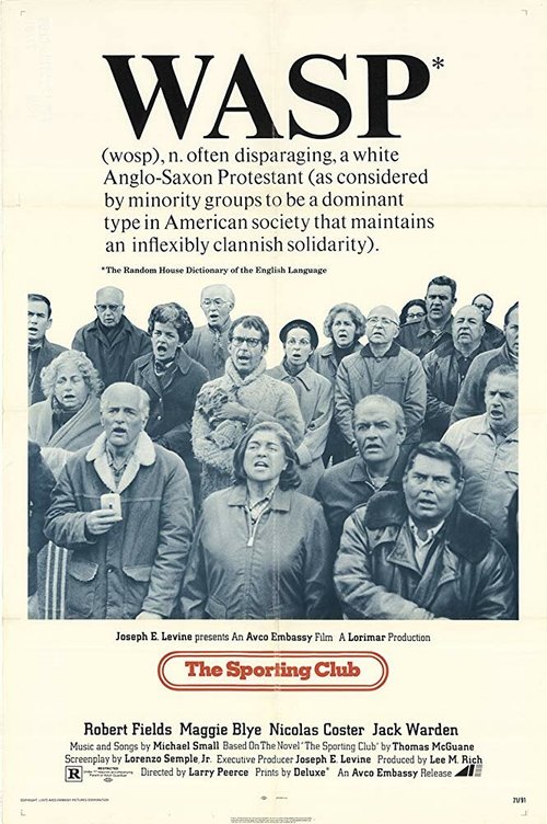 Обложка (Постер) Спортивный клуб / The Sporting Club (1971) SATRip Обложка (Постер) Спортивный клуб / The Sporting Club (1971) SATRip