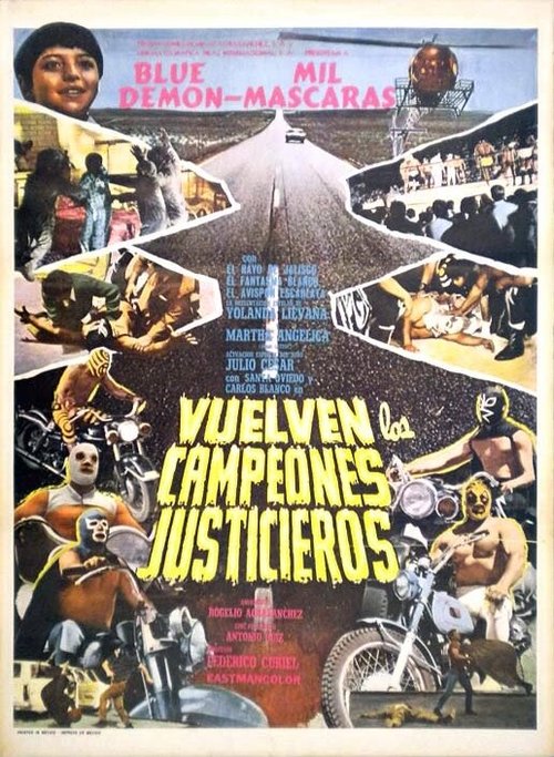 Обложка (Постер) Справедливые чемпионы возвращаются / Vuelven los campeones justicieros (1972) SATRip Обложка (Постер) Справедливые чемпионы возвращаются / Vuelven los campeones justicieros (1972) SATRip