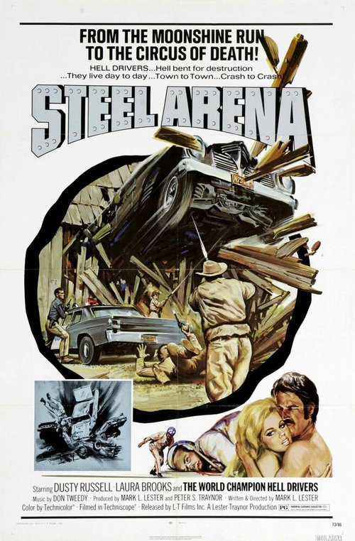 Обложка (Постер) Стальная арена / Steel Arena (1973) SATRip Обложка (Постер) Стальная арена / Steel Arena (1973) SATRip