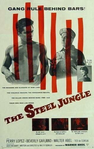 Обложка (Постер) Стальные джунгли / The Steel Jungle (1956) SATRip