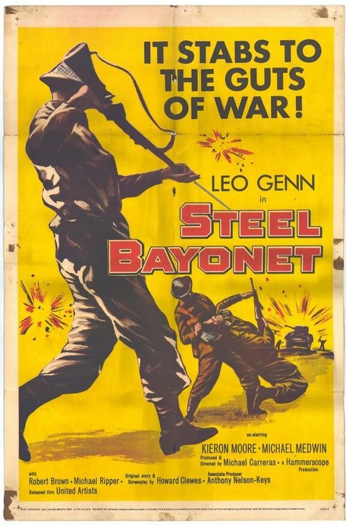 Обложка (Постер) Стальной штык / The Steel Bayonet (1957) SATRip Обложка (Постер) Стальной штык / The Steel Bayonet (1957) SATRip