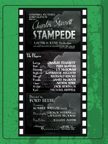 Обложка (Постер) Stampede (1936) SATRip