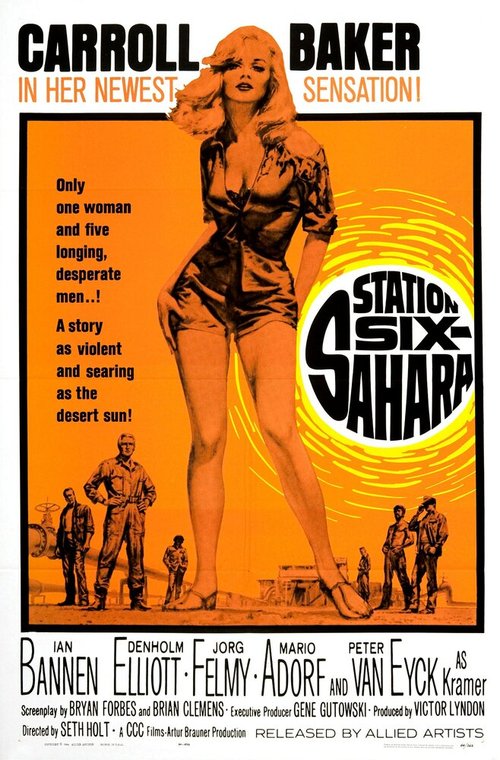 Обложка (Постер) Станция Шесть-Сахара / Station Six-Sahara (1963) SATRip Обложка (Постер) Станция Шесть-Сахара / Station Six-Sahara (1963) SATRip