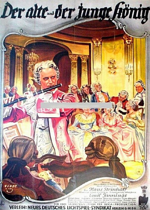 Обложка (Постер) Старый и молодой король — Молодость Фридриха Великого / Der alte und der junge König - Friedrichs des Grossen Jugend (1935) SATRip