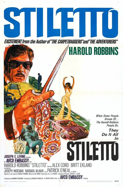 Обложка (Постер) Стилет / Stiletto (1969) SATRip Обложка (Постер) Стилет / Stiletto (1969) SATRip