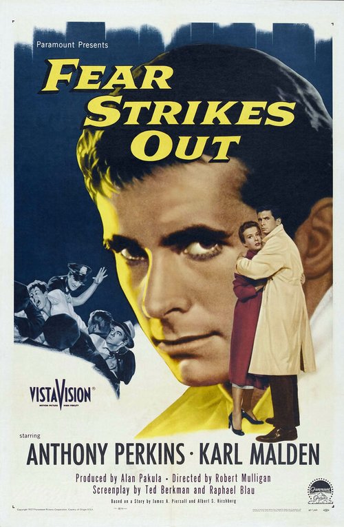 Обложка (Постер) Страх вырывается наружу / Fear Strikes Out (1957) SATRip Обложка (Постер) Страх вырывается наружу / Fear Strikes Out (1957) SATRip
