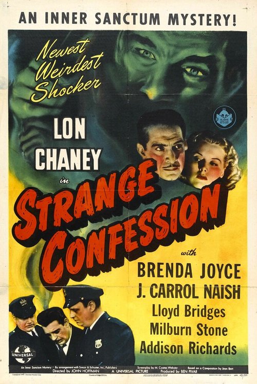 Обложка (Постер) Странная исповедь / Strange Confession (1945) SATRip Обложка (Постер) Странная исповедь / Strange Confession (1945) SATRip
