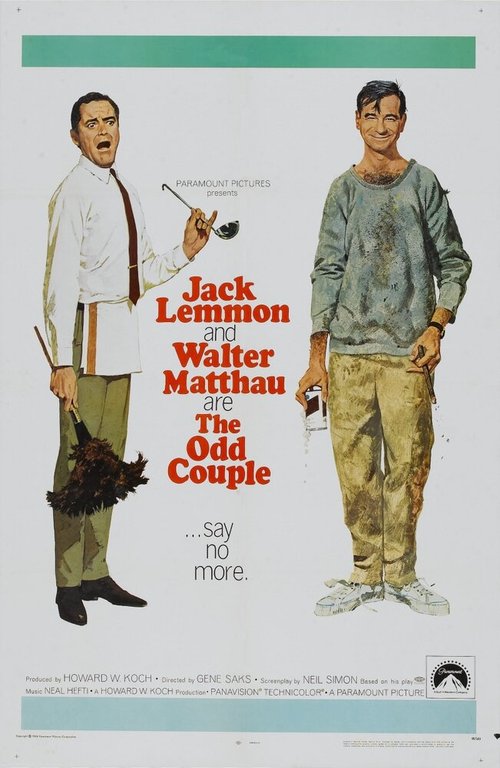 Обложка (Постер) Странная парочка / The Odd Couple (1967) SATRip Обложка (Постер) Странная парочка / The Odd Couple (1967) SATRip
